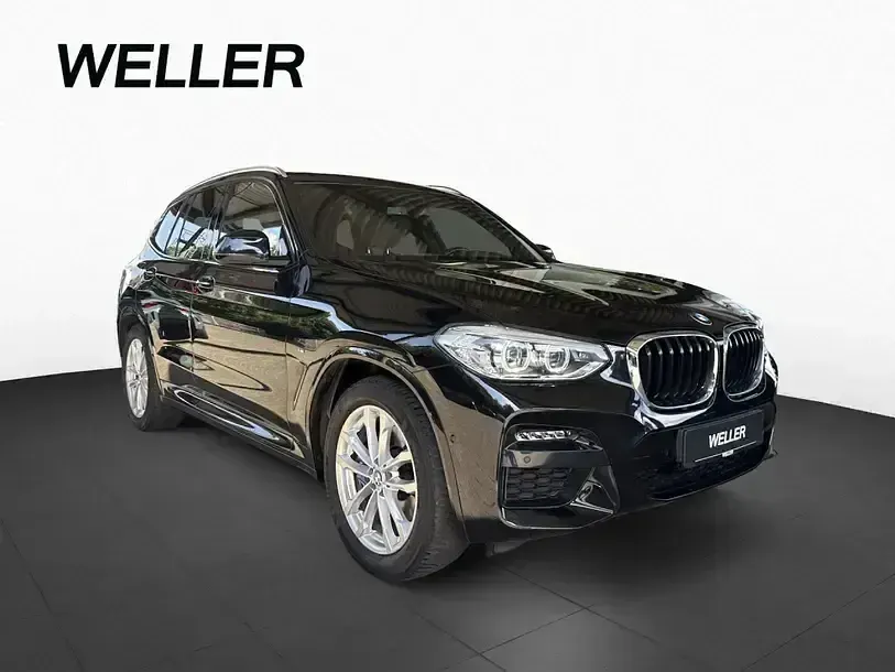 Gebraucht BMW X3 M Sport 252 PS (185 kW) 2021 Black sapphire (schwarz) SUV