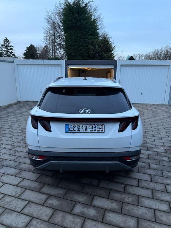 Gebraucht Hyundai Tucson Advantage 150 PS (110 kW) 2024 Weiß SUV