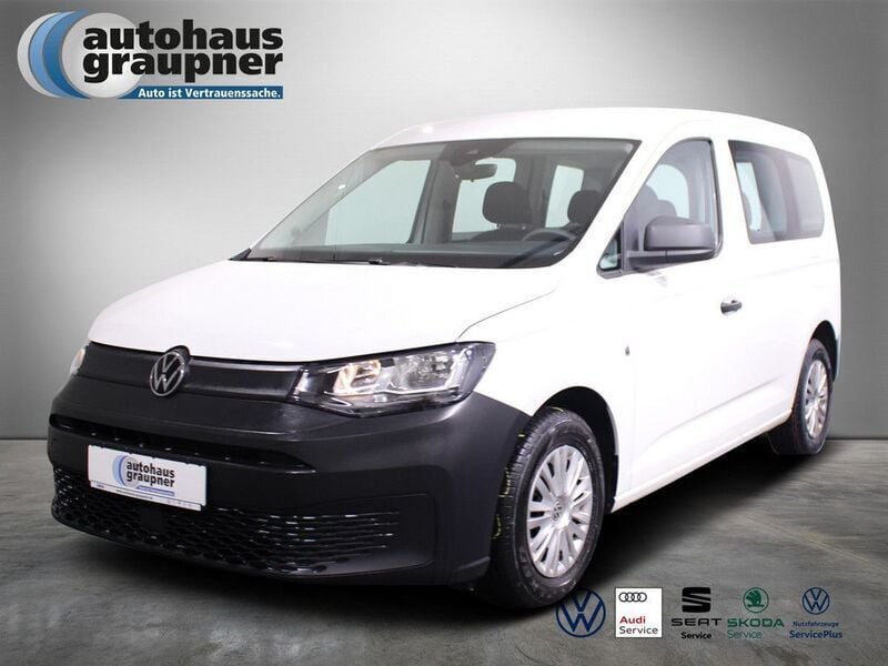 Weiss / candy weiss Gebraucht 2022 VW Caddy Basis Van / Kleinbus | 19.877 € (Fairer Preis) - Bild 1/4