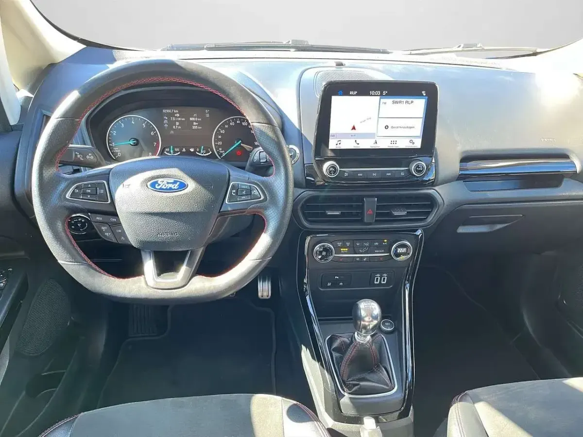 Gebraucht Ford Ecosport ST-Line 140 PS (102 kW) 2018 Saphirblau metallic (metallic) SUV