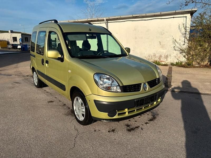 Gebraucht Renault Kangoo 75 PS (55 kW) 2007 Grün Van / Kleinbus