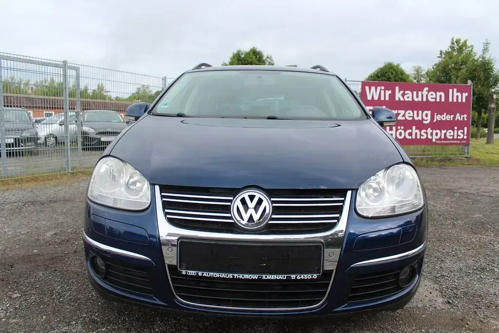 Gebraucht VW Golf VI Comfortline 122 PS (89 kW) 2009 Blau Kleinwagen