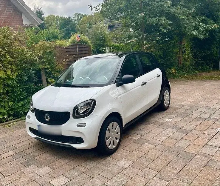 Usata Smart ForFour 71 CV (52 kW) 2015 Bianco Utilitaria