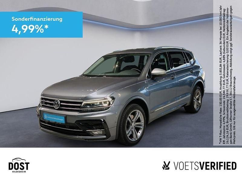 Grau Gebraucht 2019 VW Tiguan Allspace Highline SUV | 30.960 € (Fairer Preis) - Bild 1/4