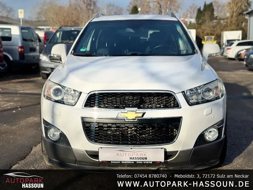 Gebraucht Chevrolet Captiva LTZ 184 PS (135 kW) 2012 Weiß SUV
