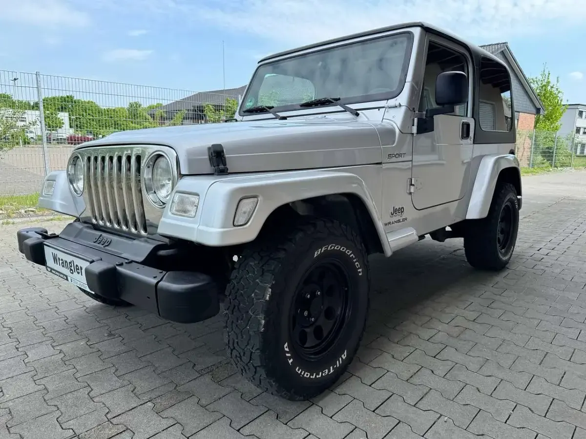 Gebraucht Jeep Wrangler 143 PS (105 kW) 2004 Silber SUV