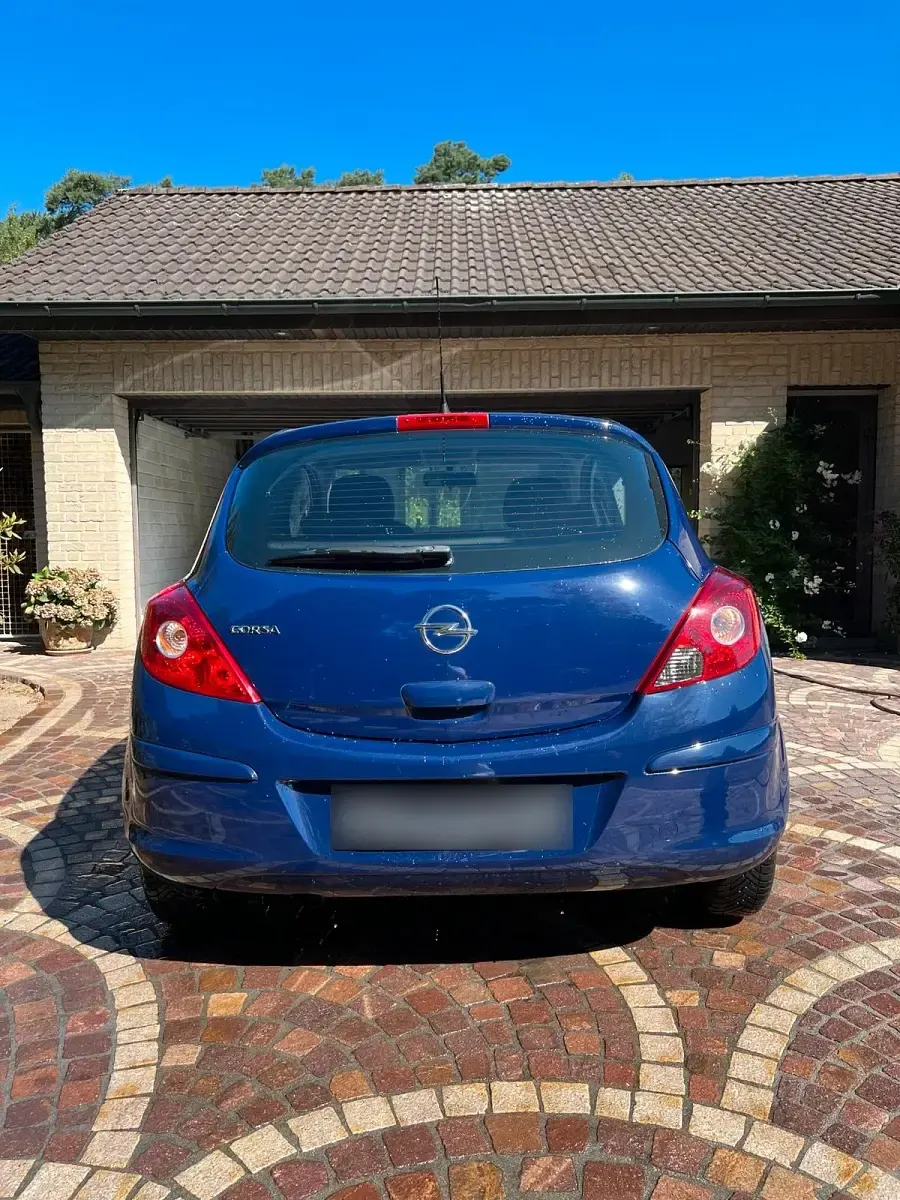 Gebraucht Opel Corsa 90 PS (66 kW) 2008 Blau Kleinwagen
