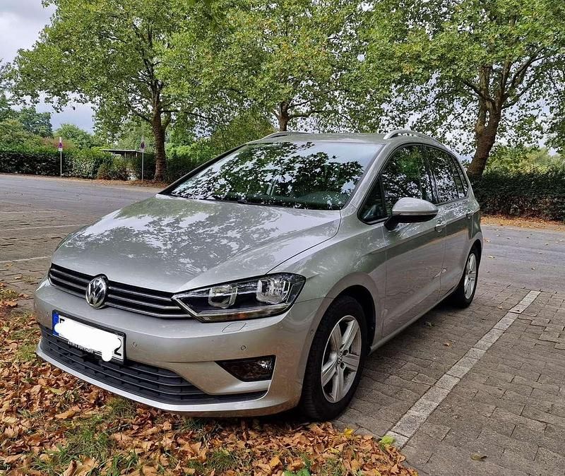 Beige Gebraucht 2014 VW Golf VII Highline Kombi | 10.700 € (Guter Preis) - Bild 1/4