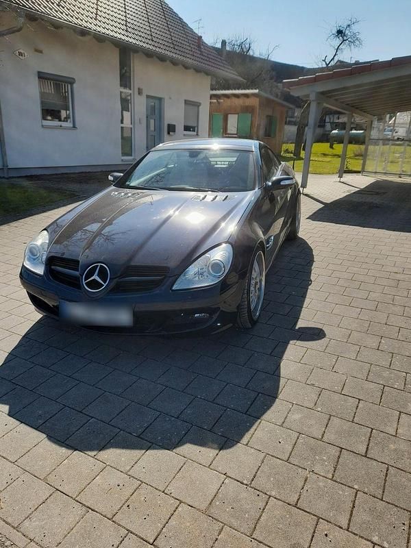 Gebraucht Mercedes SLK280 231 PS (169 kW) 2006 Blau Cabrio