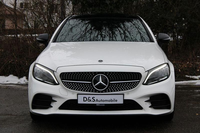Gebraucht Mercedes C300 AMG line 258 PS (189 kW) 2019 Weiß Coupé