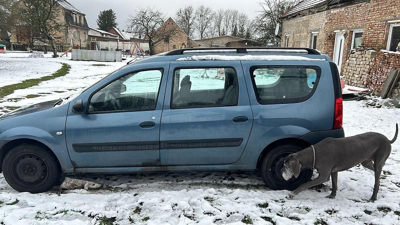 Gebraucht Dacia Logan 2008 Blau Kombi
