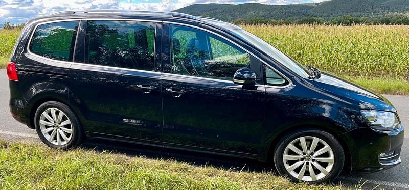 Gebraucht VW Sharan 140 PS (102 kW) 2010 Schwarz Van / Kleinbus
