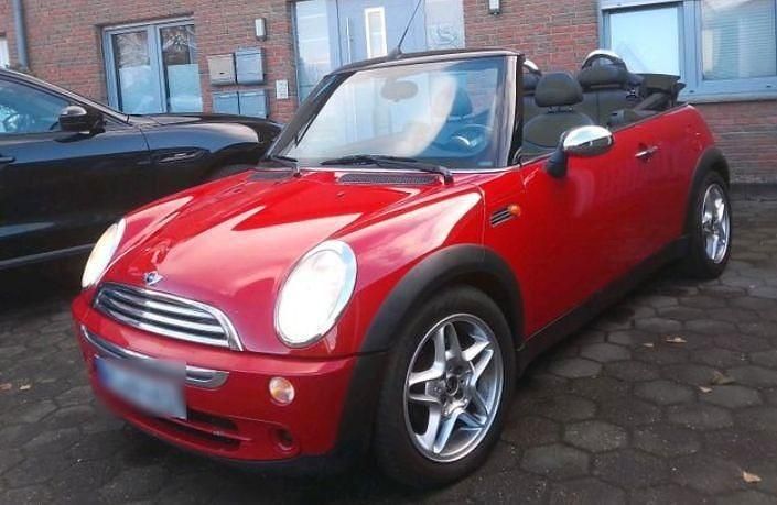 Rot Gebraucht 2005 Mini One Cabriolet Pepper Cabrio | 1.490 € (Fairer Preis) - Bild 1/4