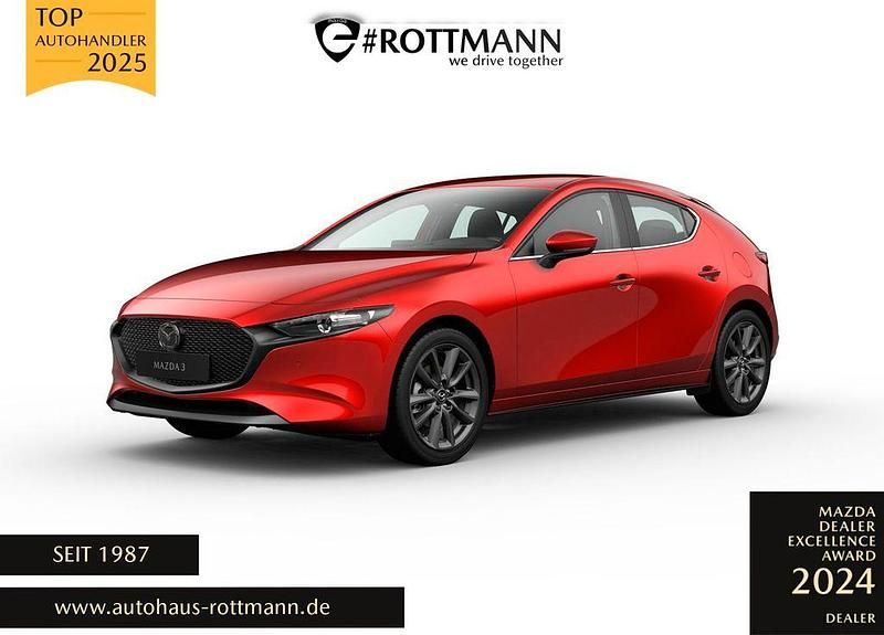 Rot Neu 2025 Mazda 3 Homura-Line Limousine | 29.570 € - Bild 1/4
