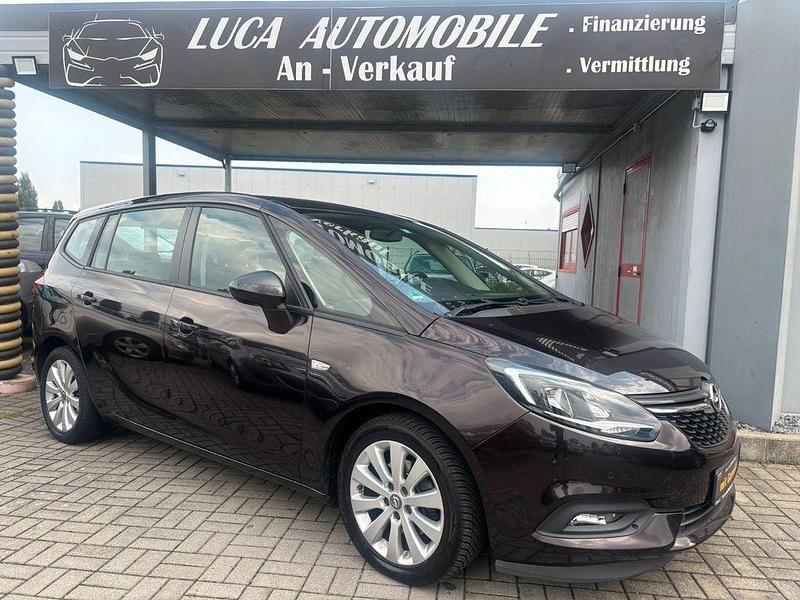 Braun Gebraucht 2017 Opel Zafira Business Edition Van / Kleinbus | 9.999 € (Fairer Preis) - Bild 1/4