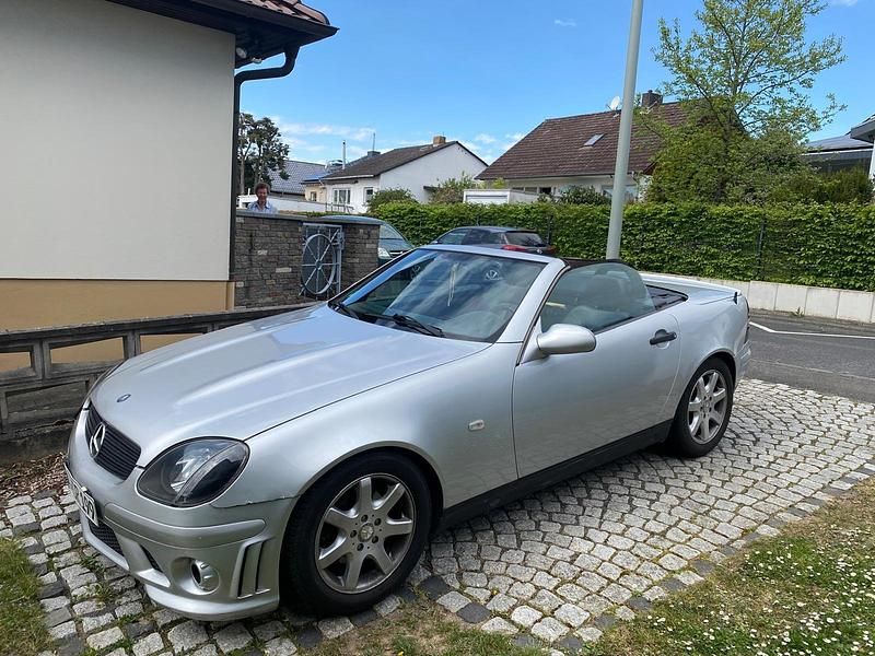 Silber Gebraucht 1999 Mercedes SLK200 Cabrio | 2.299 € (Guter Preis) - Bild 1/4