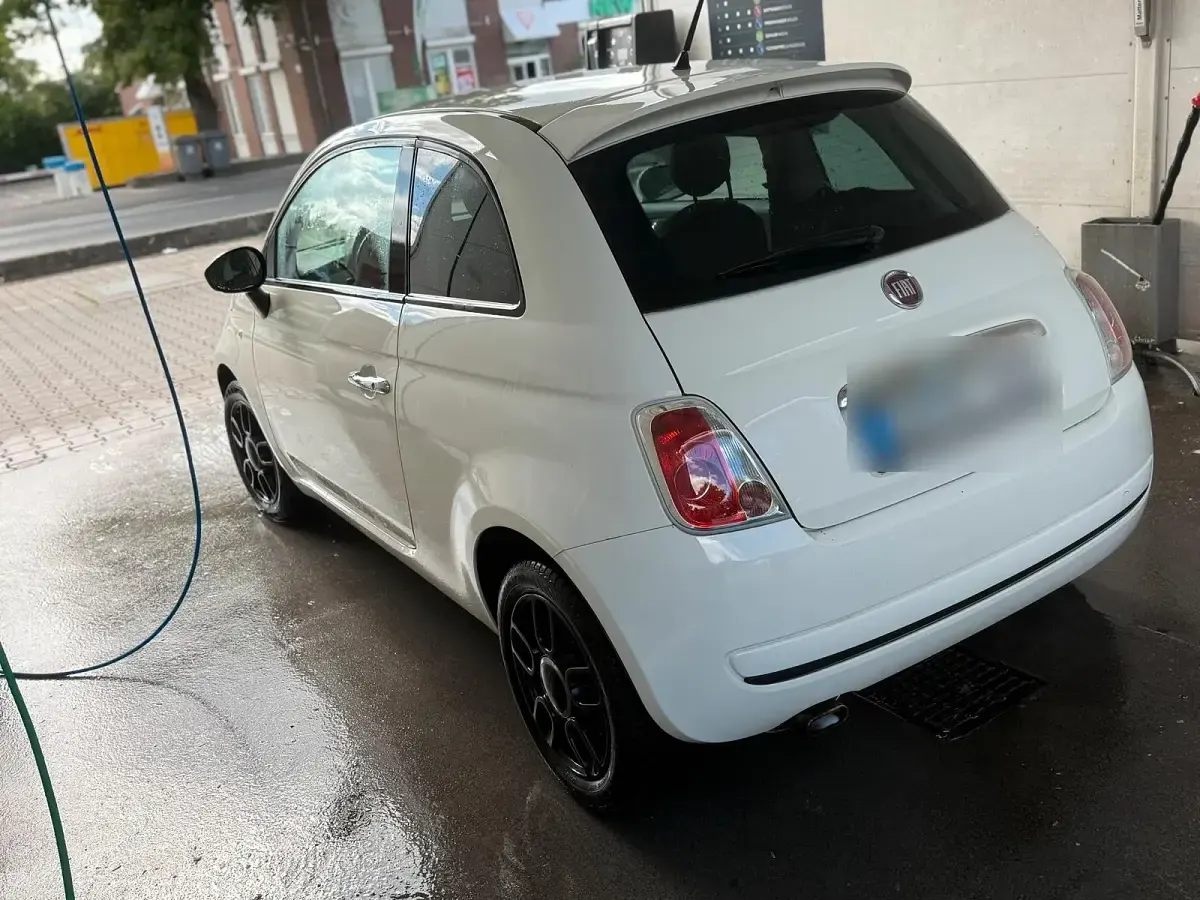 Gebraucht Fiat 500 69 PS (50 kW) 2009 Weiß Cabrio
