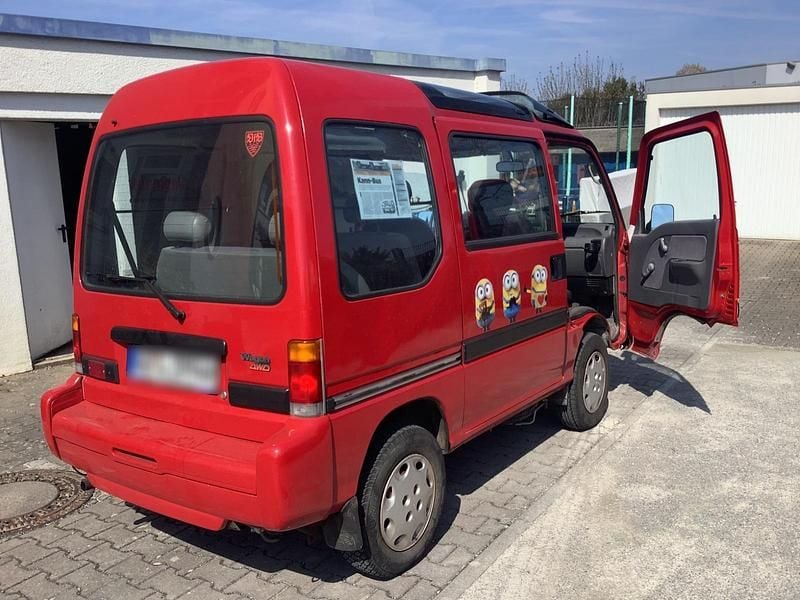 Second-hand Subaru Libero 54 CP (39 kW) 1994 Roșu Monovolum