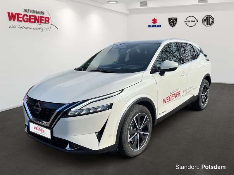 Brilliant white (m) Gebraucht 2024 Nissan Qashqai Tekna+ SUV | 32.870 € (Guter Preis) - Bild 1/4