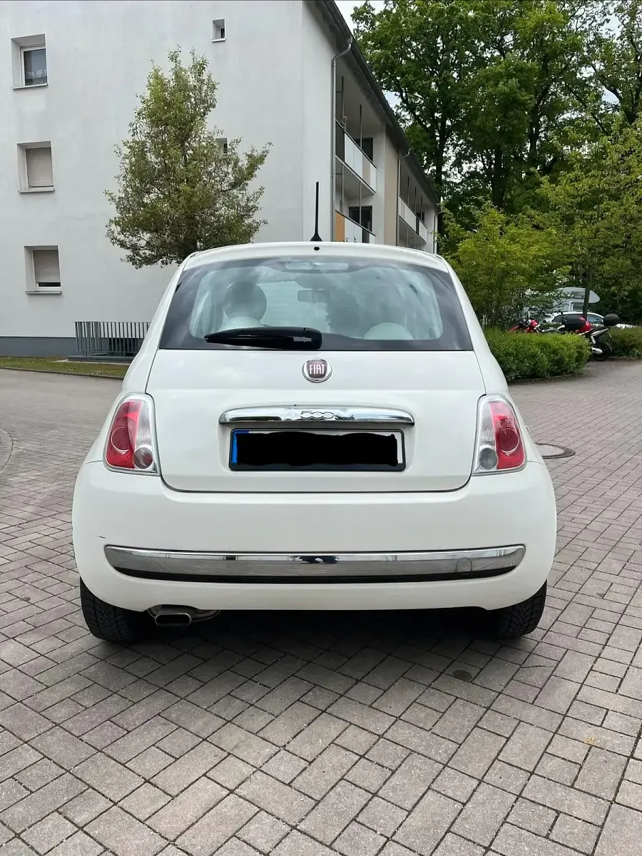 Gebraucht Fiat 500 Pop 69 PS (50 kW) 2014 Weiß Kleinwagen