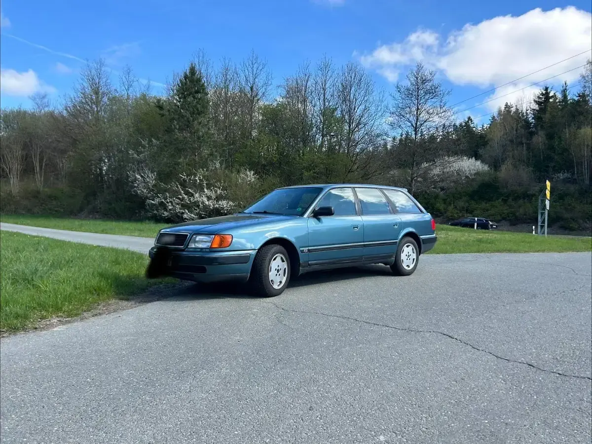 Gebraucht Audi 100 133 PS (97 kW) 1992 Grün Kombi