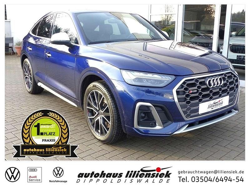 Blau Gebraucht 2021 Audi SQ5 Sportback Ambiente SUV | 47.970 € (Etwas zu teuer) - Bild 1/4