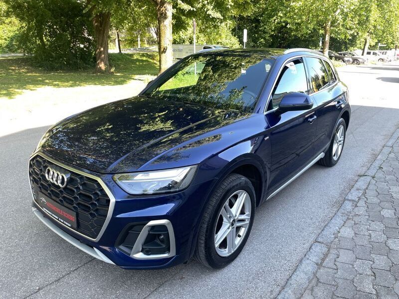 Navarrablau Gebraucht 2022 Audi Q5 S-Line SUV | 29.990 € (Etwas zu teuer) - Bild 1/4