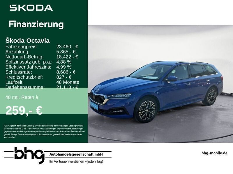 Energyblau Gebraucht 2023 Skoda Octavia Ambition Kombi | 23.460 € (Fairer Preis) - Bild 1/4