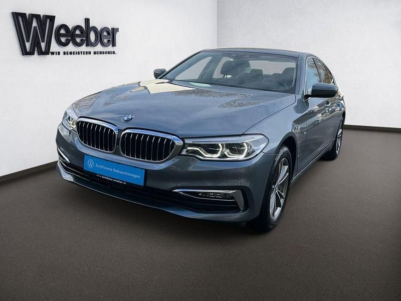 Gebraucht BMW 540 Luxury Line 340 PS (250 kW) 2017 Bluestone metallic (metallic) Limousine