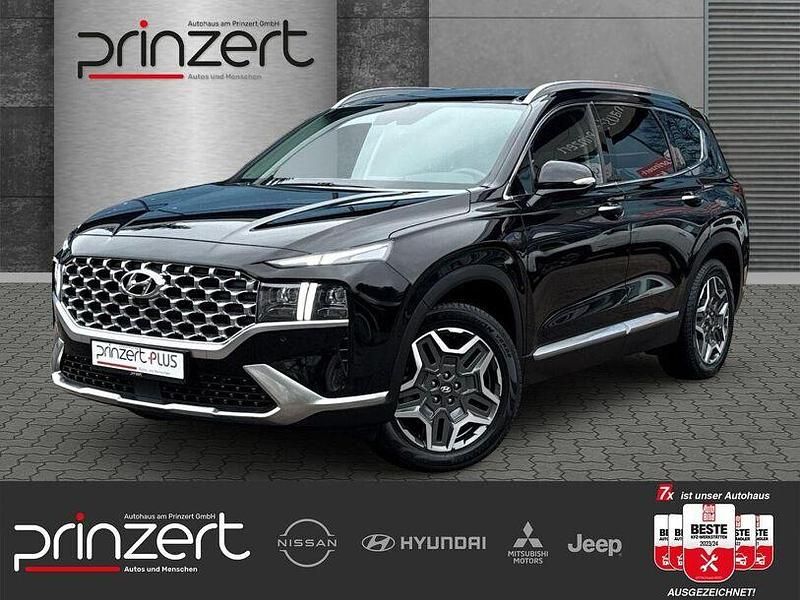 Abyss black / mic Gebraucht 2022 Hyundai Santa Fe Prime SUV | 38.470 € (Fairer Preis) - Bild 1/3