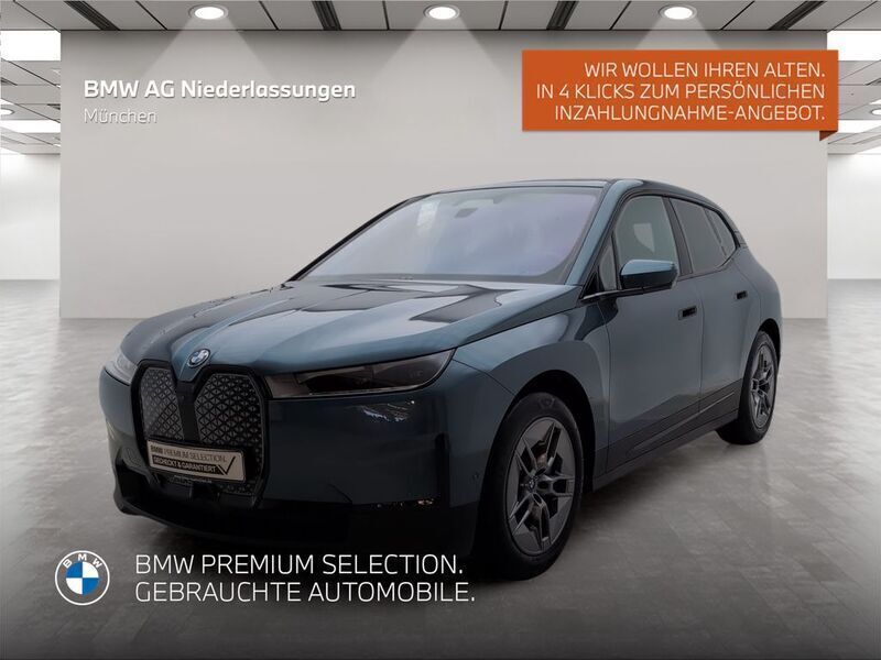 Blau Gebraucht 2022 BMW iX SUV | 38.908 € - Bild 1/4