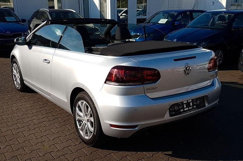 Gebraucht VW Golf Cabriolet 105 PS (77 kW) 2012 Silber Cabrio