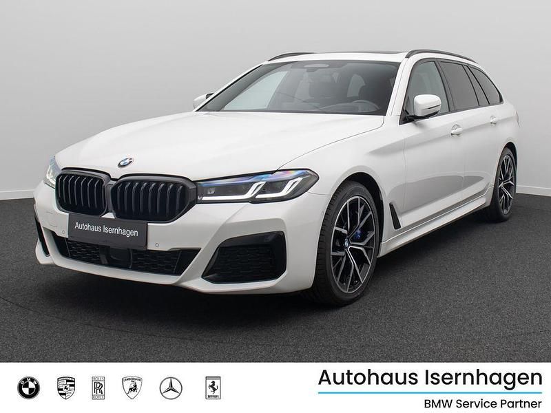 Alpinweiß uni300schwarz Gebraucht 2022 BMW 540 M Sport Limousine | 47.999 € (Fairer Preis) - Bild 1/4