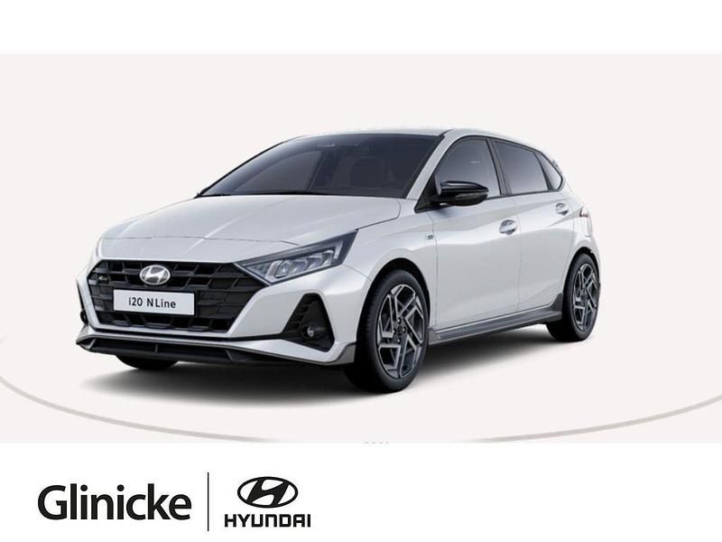Atlas white / sol Neu 2025 Hyundai i20 N Line Kleinwagen | 26.390 € (Teuer) - Bild 1/4