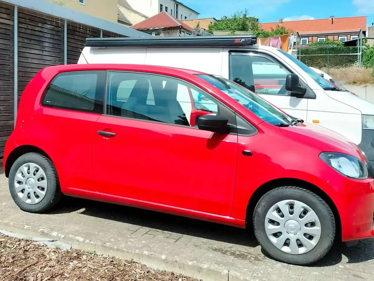 Gebraucht Skoda Citigo 60 PS (44 kW) 2014 Rot Kleinwagen