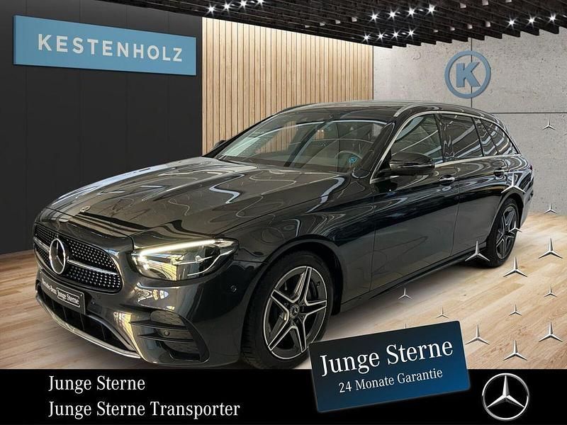 Grau Gebraucht 2024 Mercedes E220 AMG Limousine | 49.488 € (Teuer) - Bild 1/4