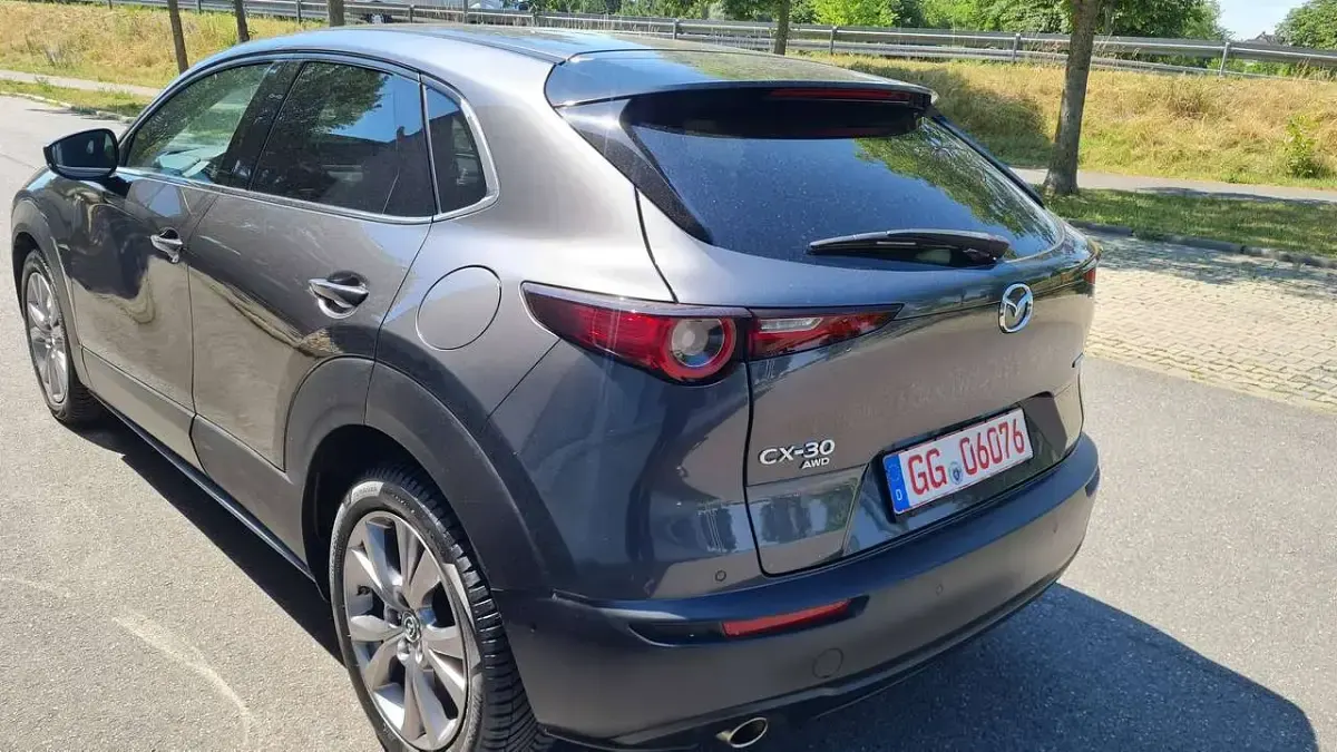 Gebraucht Mazda CX-30 Selection 122 PS (89 kW) 2019 Machine gray SUV