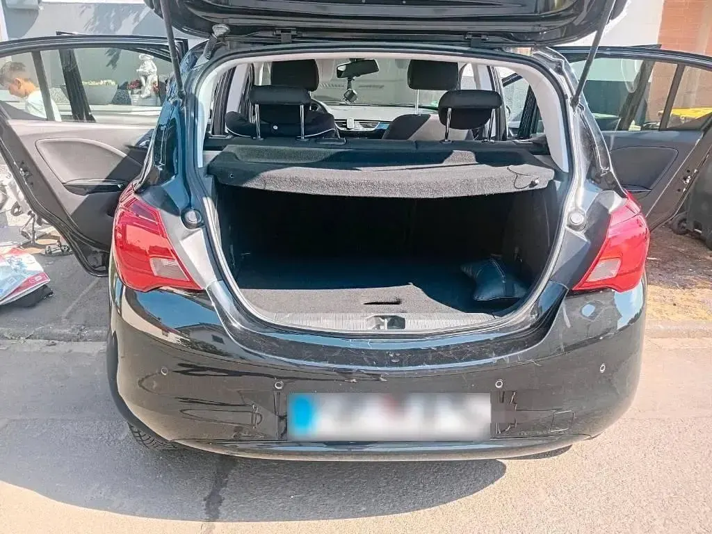 Gebraucht Opel Corsa 55 PS (40 kW) 2018 Schwarz Kleinwagen