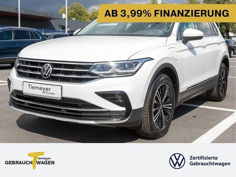 Weiß Gebraucht 2022 VW Tiguan Elegance SUV | 25.240 € (Superpreis) - Bild 1/4