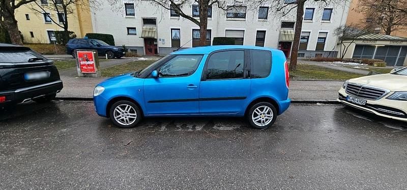 Gebraucht Skoda Roomster 65 PS (47 kW) 2007 Blau Van / Kleinbus