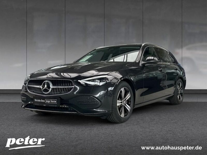Metalliclack graphitgrau Gebraucht 2024 Mercedes C200 Advanced Kombi | 36.870 € (Fairer Preis) - Bild 1/4