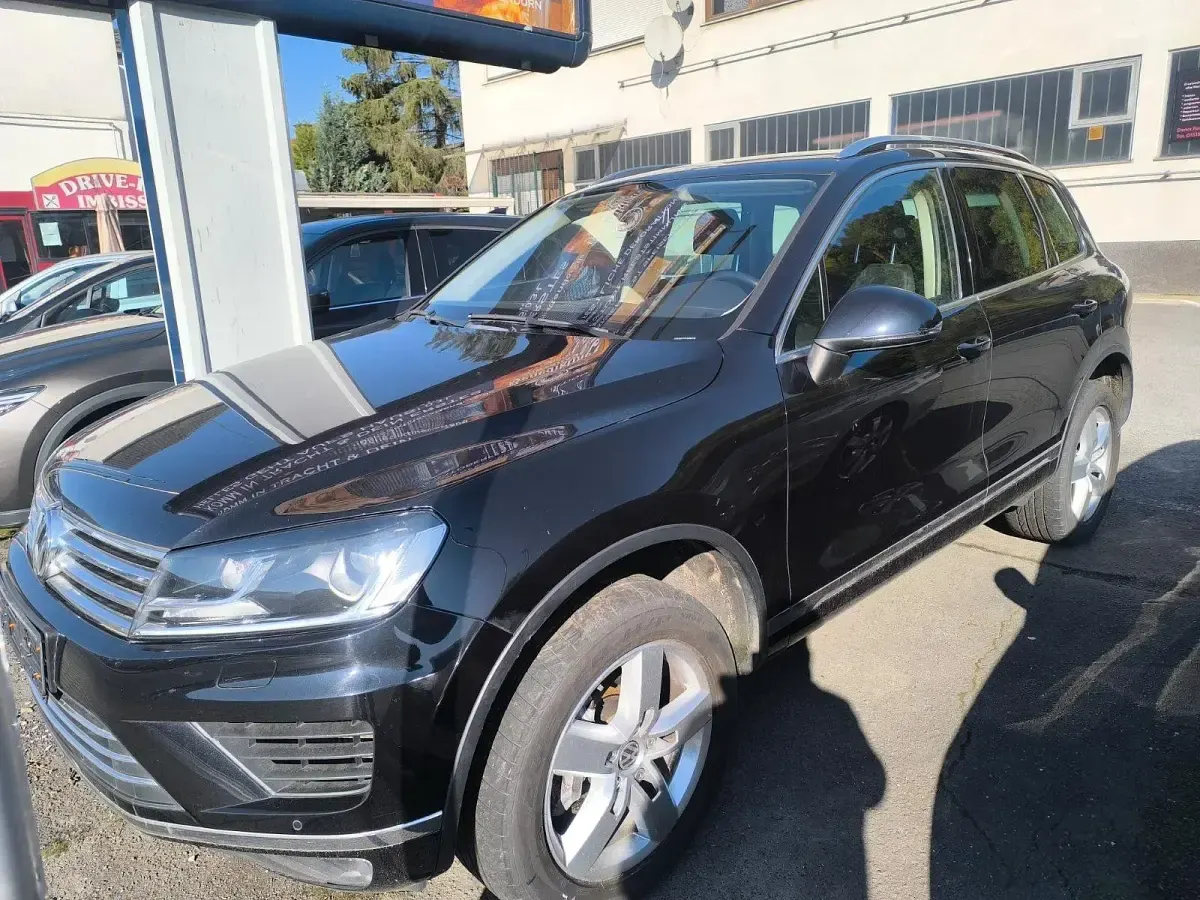 Gebraucht VW Touareg 204 PS (150 kW) 2014 Schwarz SUV