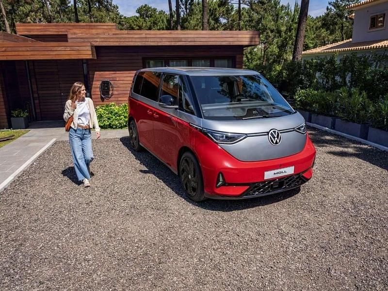 Nowe VW ID. Buzz GTX 250 kW (340 KM) 2026 Niebieski Minivan