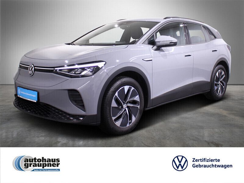 Grau / mondstein grau Gebraucht 2021 VW ID.4 Pure SUV | 22.666 € (Fairer Preis) - Bild 1/4