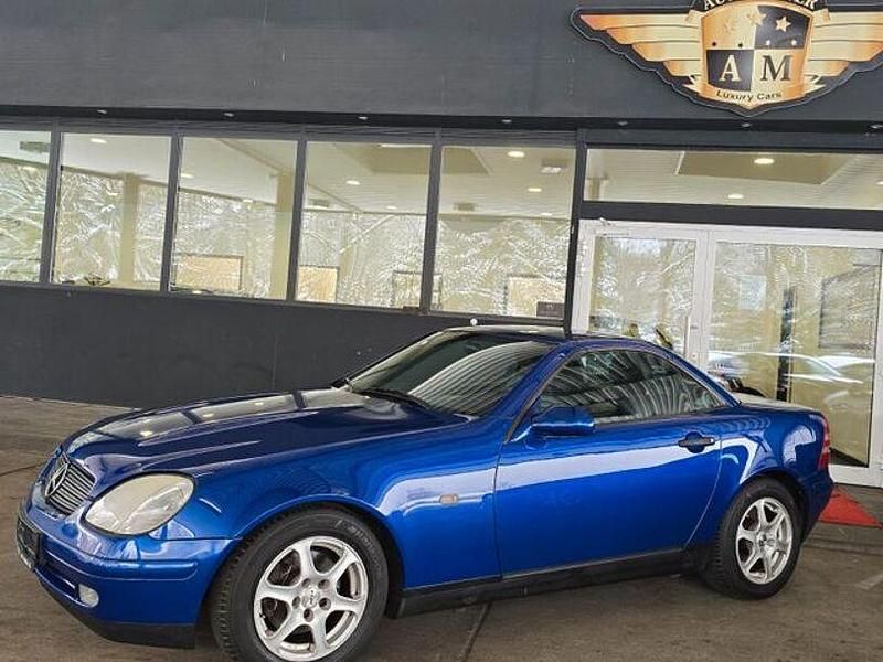 Gebraucht Mercedes SLK200 136 PS (100 kW) 2000 Blau Cabrio