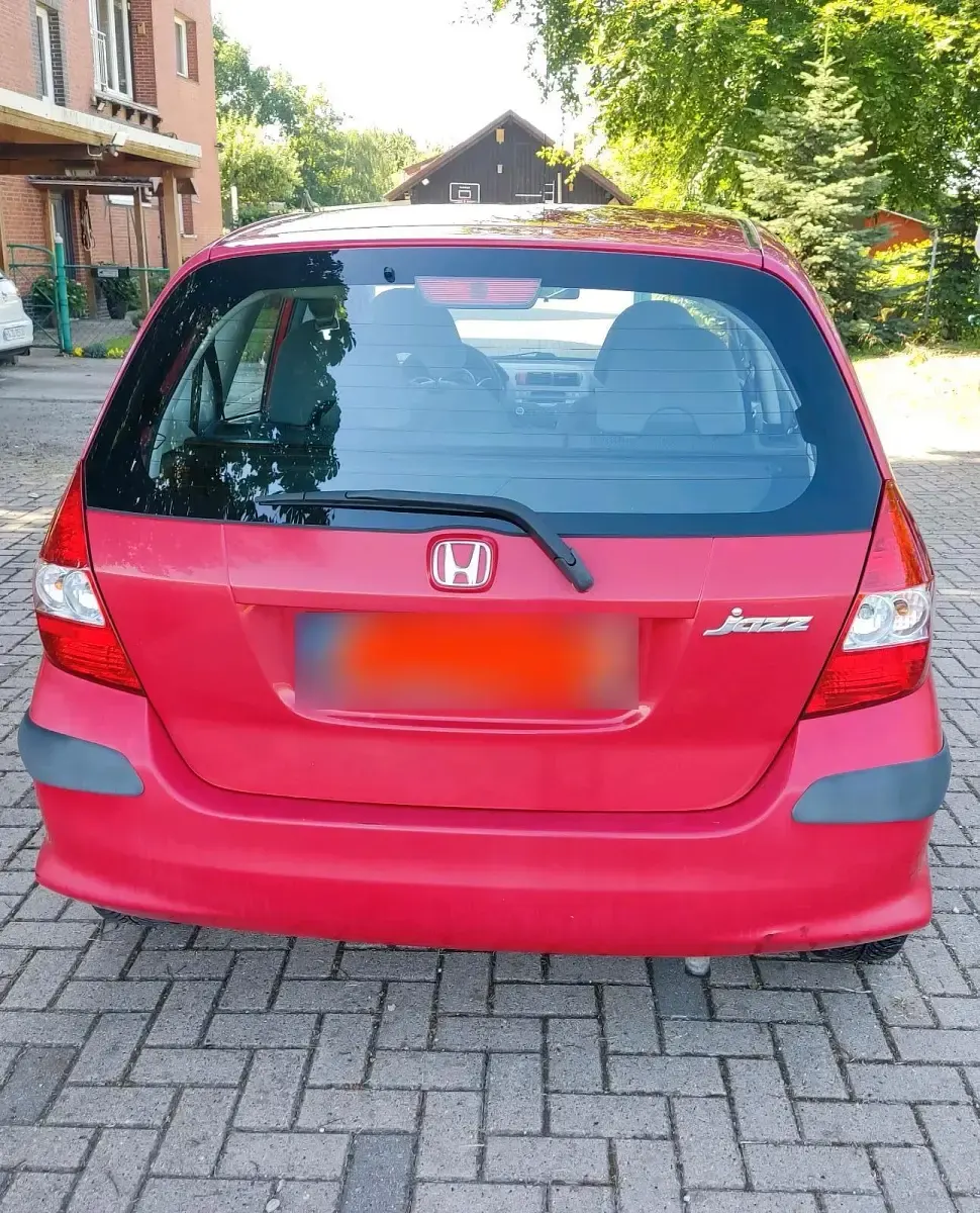 Gebraucht Honda Jazz 78 PS (57 kW) 2007 Rot Kleinwagen