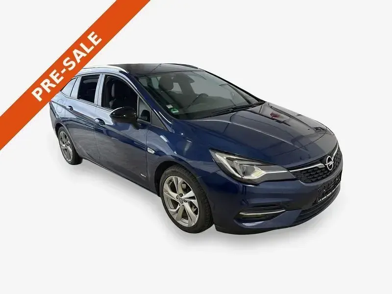Gebraucht Opel Astra 122 PS (89 kW) 2021 Nautic blau metallic Kombi