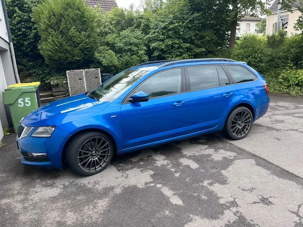 Gebraucht Skoda Octavia Clever 150 PS (110 kW) 2018 Blau Kombi