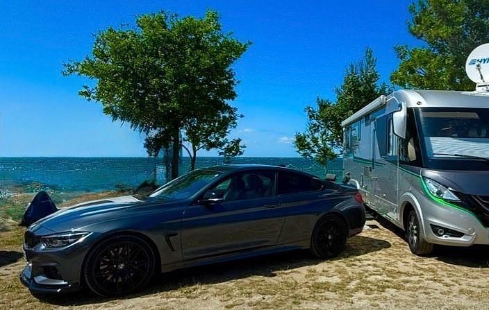 Gebraucht BMW 430 M Sport 258 PS (189 kW) 2018 Grau Coupé