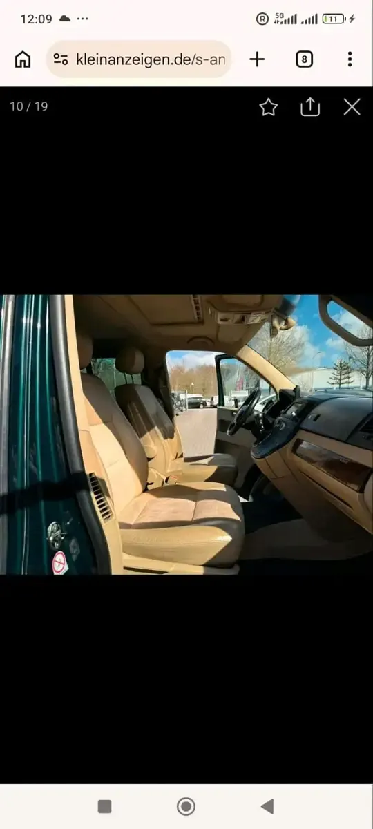 Używany VW T5 2004 Zielony Van